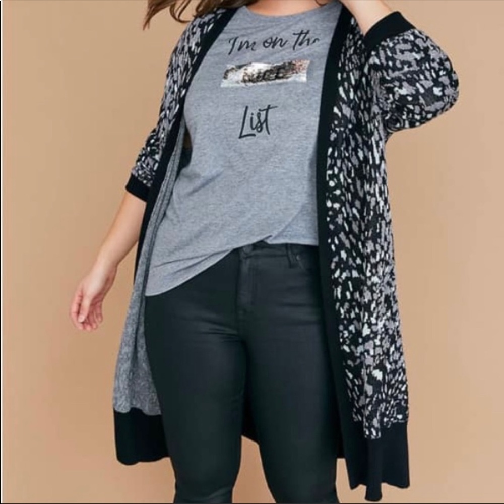 Leopard Cardigan